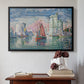 Entrance to the Port of La Rochelle, 1921 - Floater Framed Canvas Print