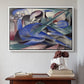 Dreaming Horse, 1913 - Floater Framed Canvas Print