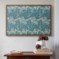 Tulip (Teal), 1875 - Floater Framed Canvas Print