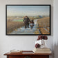 The Old Man and the Child, 1888 - Floater Framed Canvas Print