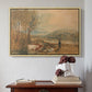 Lulworth Castle, Dorset, c. 1820 - Floater Framed Canvas Print