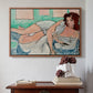 Nude in a Bathrobe (Nu au peignoir), 1941 - Floater Framed Canvas Print