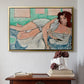 Nude in a Bathrobe (Nu au peignoir), 1941 - Floater Framed Canvas Print