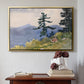 North Woods Club, Adirondacks, 1892 - Floater Framed Canvas Print