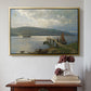 The Jetty at Feste near Moss, 1898 - Floater Framed Canvas Print