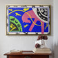 The Horse, the Rider and the Clown, from Jazz, 1947 - Floater Framed Canvas Print