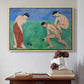 Game of Bowls, 1908 - Floater Framed Canvas Print