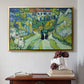 Stairway at Auvers, 1890 - Floater Framed Canvas Print