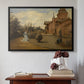 The Country House of Gustave Coûteaux, 1871 - Floater Framed Canvas Print