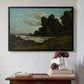 The River Loire at Nevers, 1901 - Floater Framed Canvas Print
