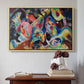 Improvisation. Deluge, 1913 - Floater Framed Canvas Print