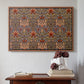 Snakeshead - Red/Cumin, c. 1876 - Floater Framed Canvas Print