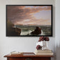 Views Across Frenchman's Bay from Mt. Desert Island, After a Squall, 1845 - Floater Framed Canvas Print