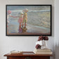 The Three Sisters on the Beach, 1908 - Floater Framed Canvas Print