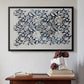 Watercolour for Printed Fabric Design: Wey, c. 1882-1883 - Floater Framed Canvas Print