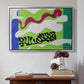 The Lagoon (Le lagon), from Jazz, 1947 - Floater Framed Canvas Print
