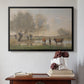 Cows in a Marshy Landscape, c. 1873-1874 - Floater Framed Canvas Print