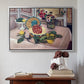 Still Life with Pineapple and Lemons, 1925 - Floater Framed Canvas Print