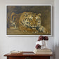 Study of a Tiger for Circe, 1885 - Floater Framed Canvas Print
