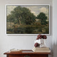 Forest of Fontainebleau, 1846 - Floater Framed Canvas Print