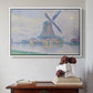Mill of Edam (Moulin d'Edam), 1896 - Floater Framed Canvas Print