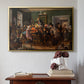 An Auction Scene, 1835 - Floater Framed Canvas Print