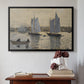 Two Schooners, Gloucester, c. 1880 - Floater Framed Canvas Print