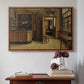 The Old Inn 'Het Loodshuis' in Antwerp, 1877 - Floater Framed Canvas Print