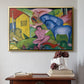The Dream, 1912 - Floater Framed Canvas Print