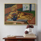 Sculpture and Persian Vase (The Bronze Figure), 1908 - Floater Framed Canvas Print