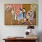 The Piano Lesson, 1923 - Floater Framed Canvas Print