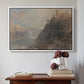 Rheinfels Looking to Katz and Gourhausen, 1817 - Floater Framed Canvas Print