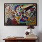 Fragment 2 for Composition VII, 1913 - Floater Framed Canvas Print
