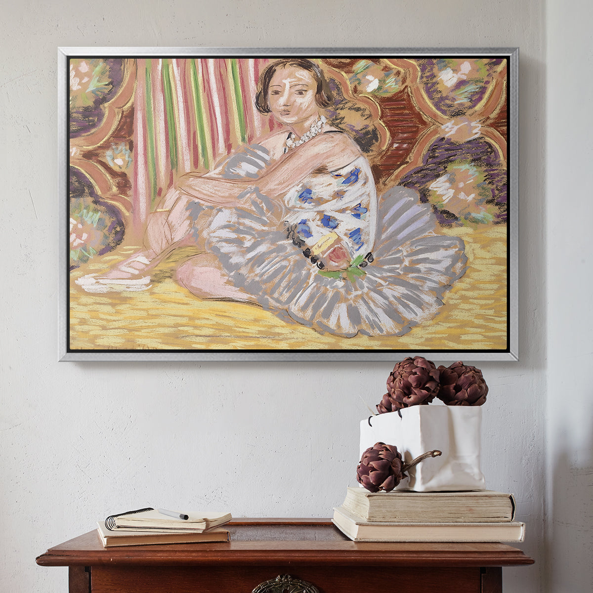 The Dancer (La danseuse), c. 1927 - Floater Framed Canvas Print