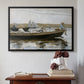 Boys in a Dory, 1873 - Floater Framed Canvas Print
