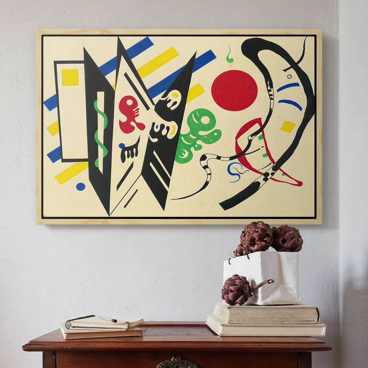 Reciprocity (Réciproque), 1935 - Floater Framed Canvas Print
