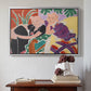 The Conversation, 1938 - Floater Framed Canvas Print