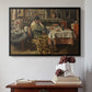 The Meal (De maaltijd), c. 1885 - Floater Framed Canvas Print