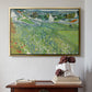 Vineyards at Auvers, 1890 - Floater Framed Canvas Print