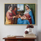 Sacred Conversation, c. 1505 - Floater Framed Canvas Print