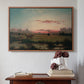 The Marshes at Rhode Island, 1866 - Floater Framed Canvas Print
