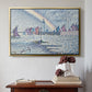 Entrance to the Port of Honfleur, 1899 - Floater Framed Canvas Print