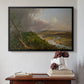 View from Mount Holyoke, Northampton, Massachusetts, after a Thunderstorm (Oxbow), 1836 - Floater Framed Canvas Print