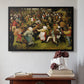 The Wedding Dance, c. 1566 - Floater Framed Canvas Print