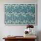 Tulip (Teal), 1875 - Floater Framed Canvas Print
