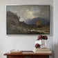 From the Western Coast of Norway, 1862 - Floater Framed Canvas Print