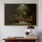 Low Church Devotion (Haugianerne), 1848 - Floater Framed Canvas Print