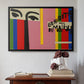 Design for Cover of Exhibition Catalogue, 1951 - Floater Framed Canvas Print