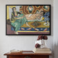 Odalisques Playing Checkers (Odalisques jouant aux dames), 1928 - Floater Framed Canvas Print