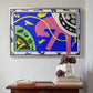 The Horse, the Rider and the Clown, from Jazz, 1947 - Floater Framed Canvas Print